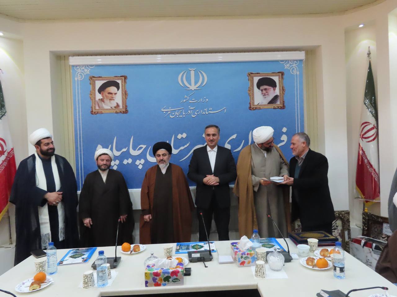 آیین تکریم و معارفه امام جمعه جدید شهرستان چایپاره