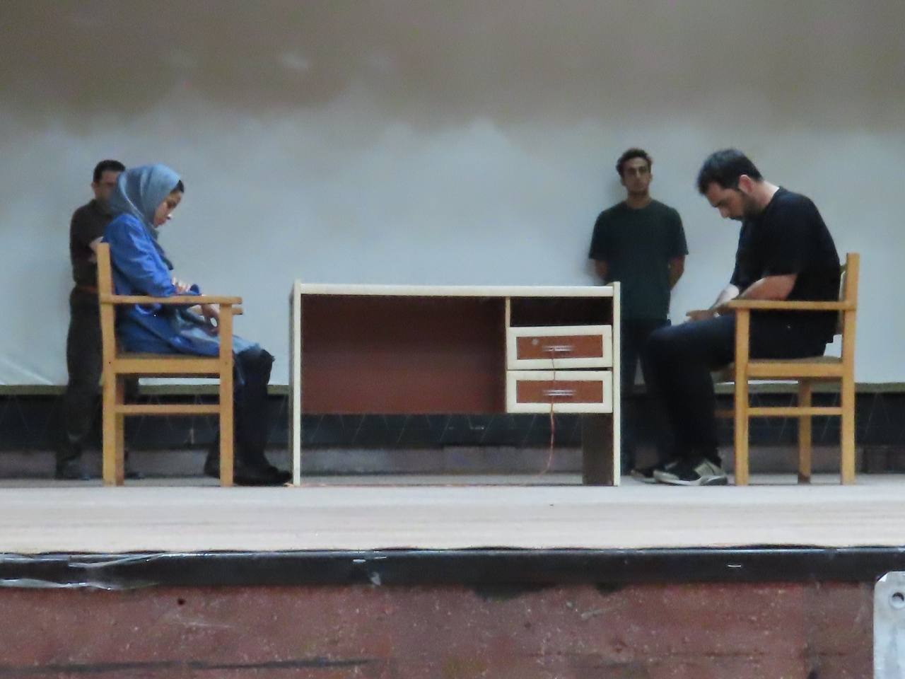 بازدید فرماندار از دوره آموزشی انجمن هنرهای نمایشی شهرستان چایپاره