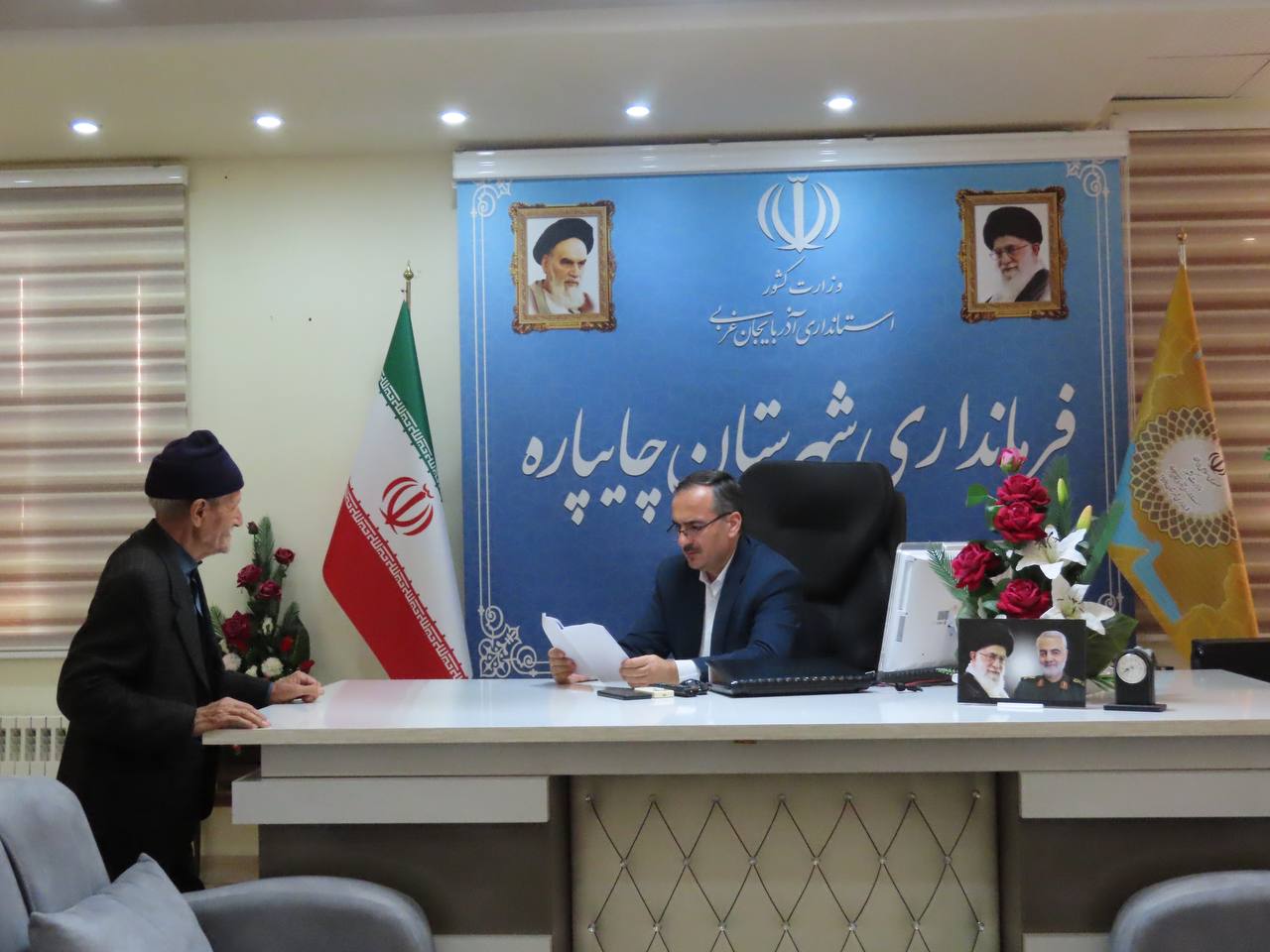 احصاء و بررسی مشکلات مردمی توسط نماینده عالی دولت در شهرستان چایپاره