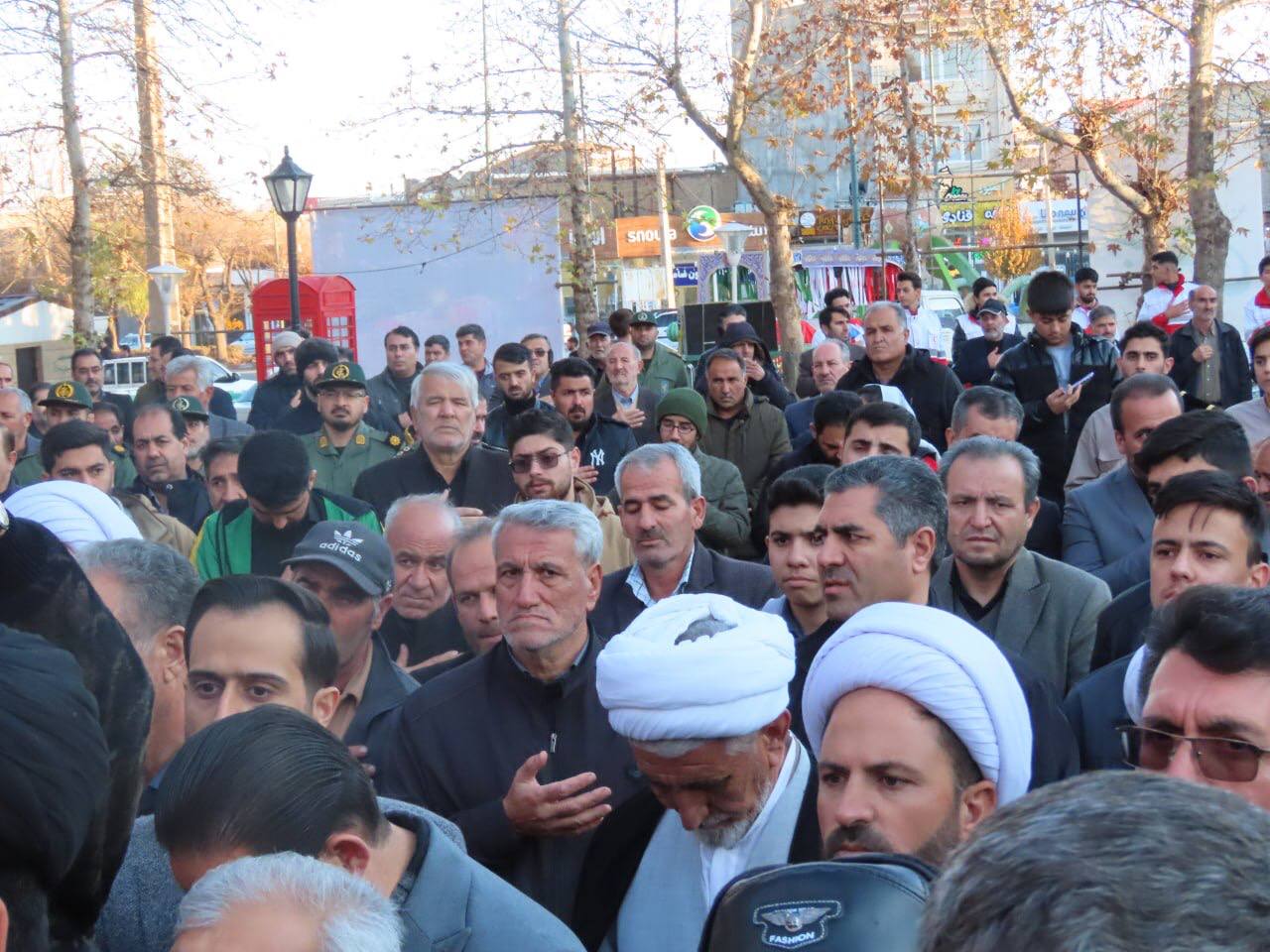 مراسم استقبال و تشییع شهید گمنام همزمان با سراسر کشور در شهرستان چایپاره