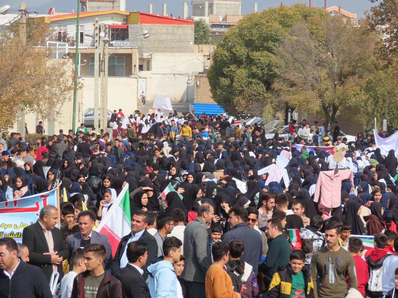 برگزاری مراسم 13 آبان در چایپاره همزمان با سراسر کشور