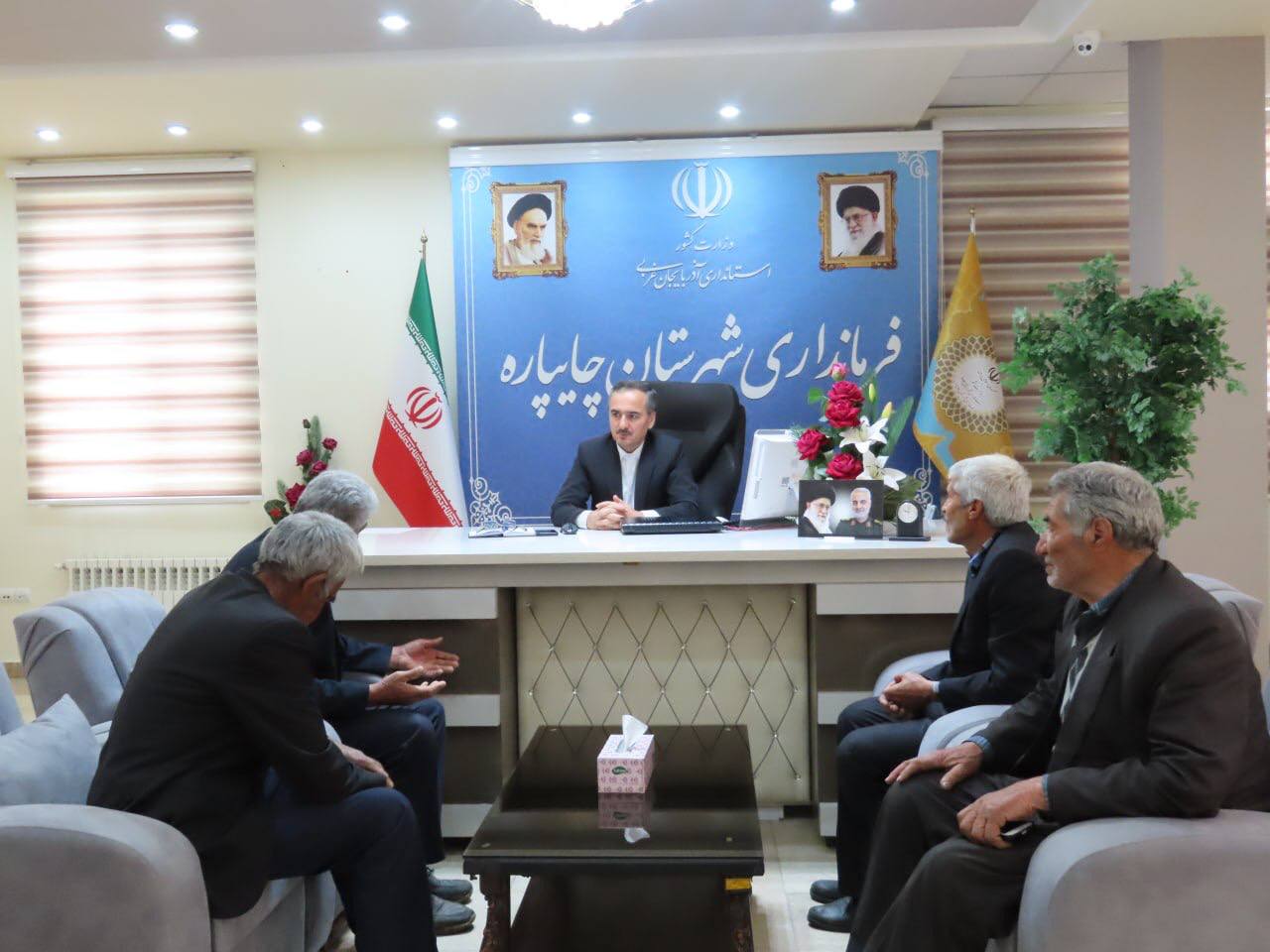 احصاء و بررسی مشکلات مردمی توسط نماینده عالی دولت در شهرستان چایپاره