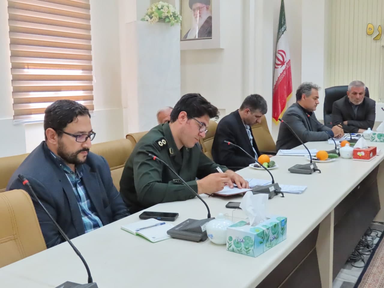 جلسه هیأت امناء شهید گمنام روستای چورس