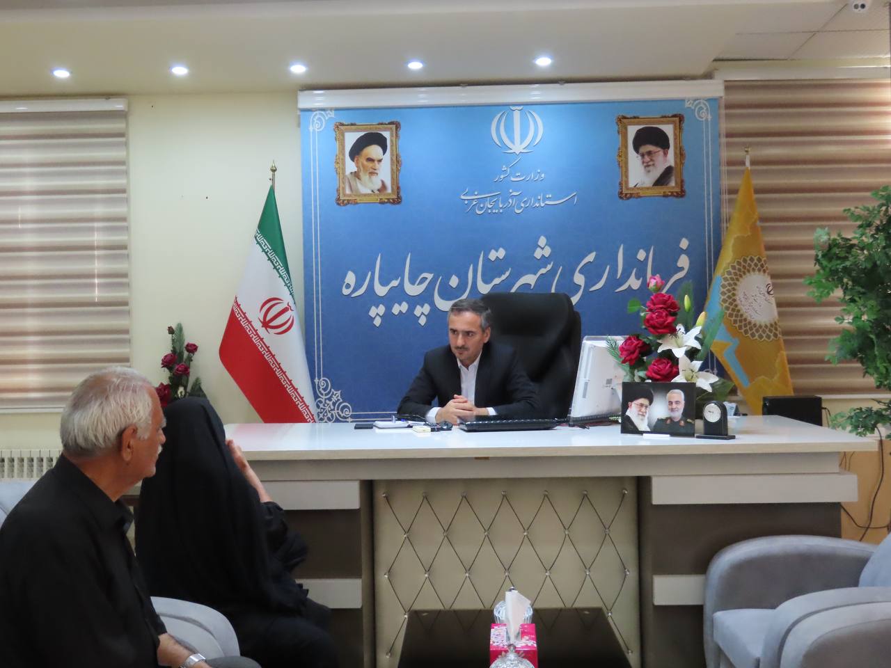 احصاء و بررسی مشکلات مردمی توسط نماینده عالی دولت در شهرستان چایپاره