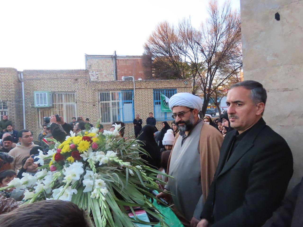 مراسم استقبال و تشییع شهید گمنام همزمان با سراسر کشور در شهرستان چایپاره