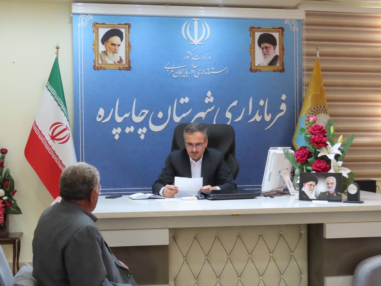 احصاء و بررسی مشکلات مردمی توسط نماینده عالی دولت در شهرستان چایپاره