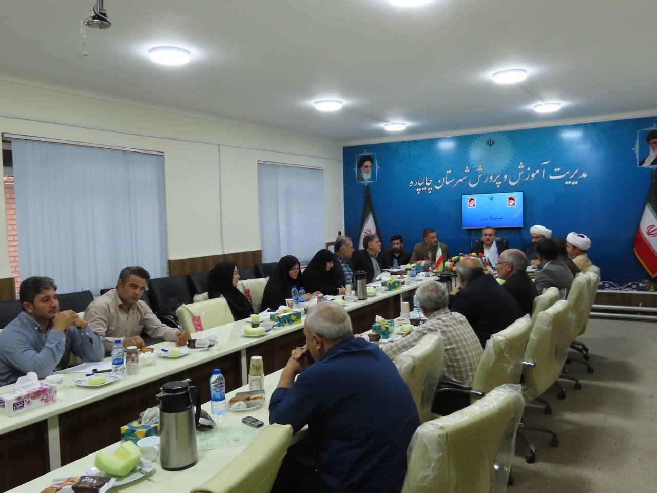 جلسه شورای آموزش و پرورش شهرستان چایپاره