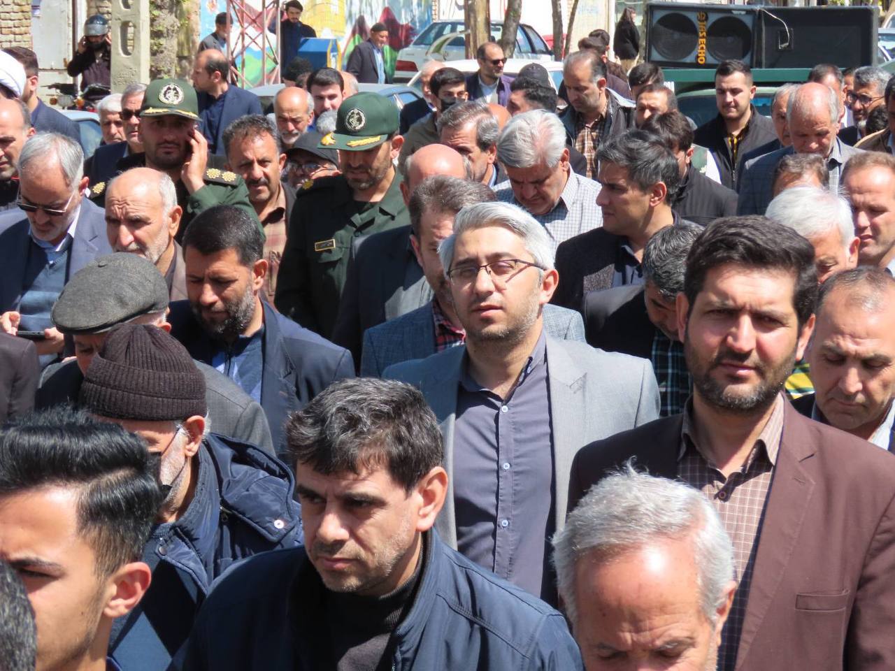 خروش مردم ولایی و انقلابی شهرستان چایپاره در حمایت از جبهه مقاومت و مردم مظلوم غزه