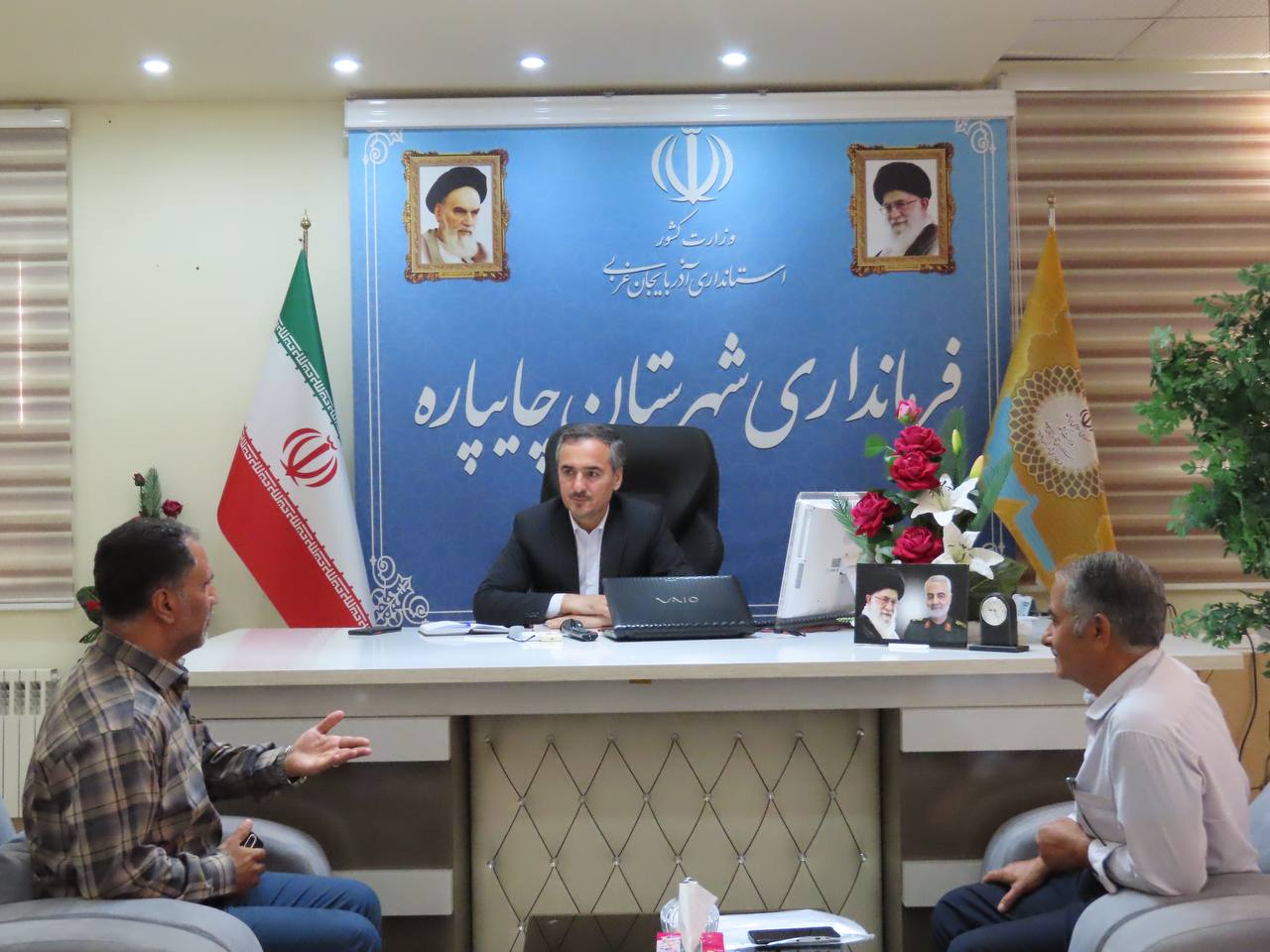 احصاء و بررسی مشکلات مردمی توسط نماینده عالی دولت در شهرستان چایپاره