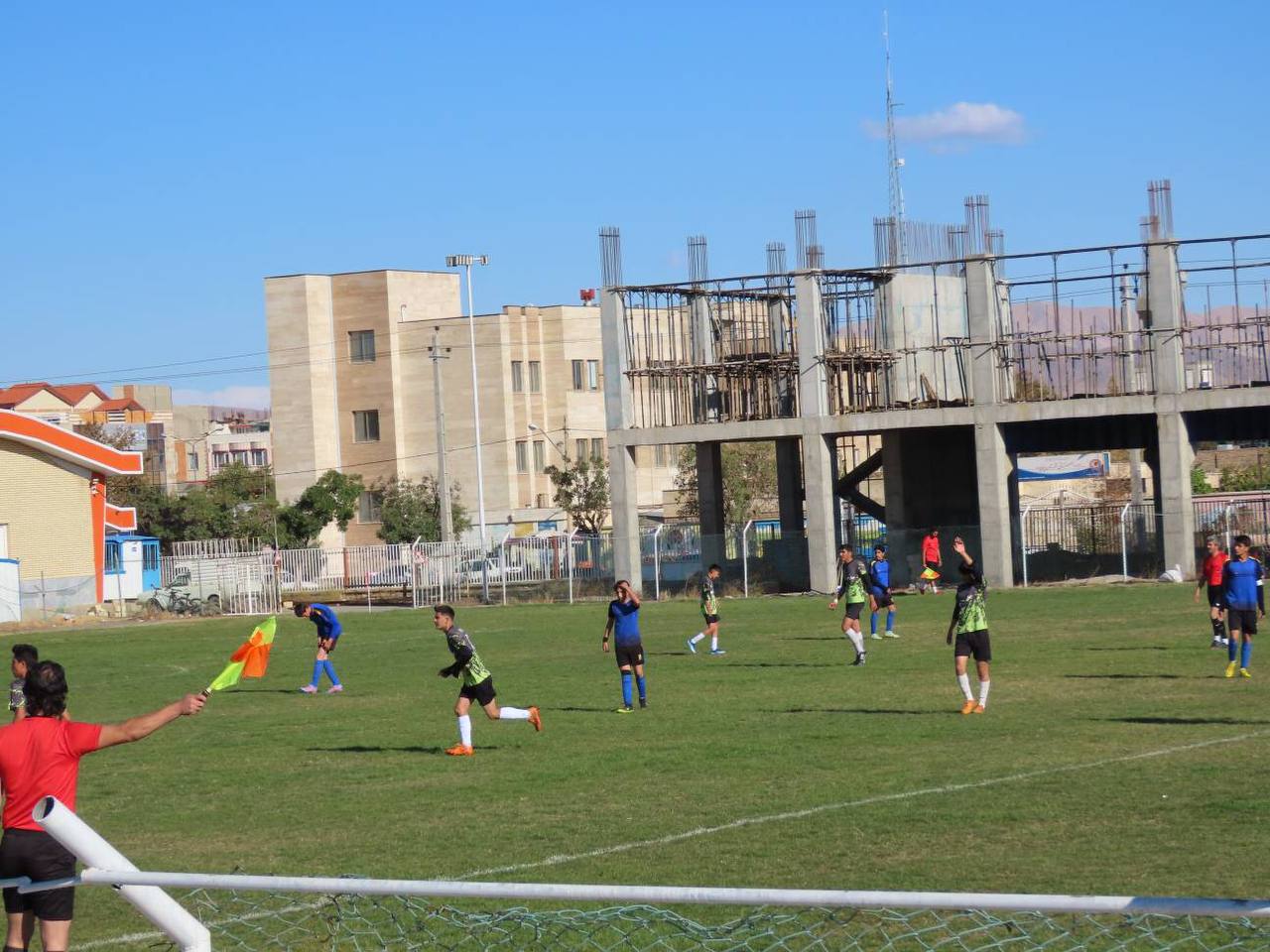 برگزاری مسابقه فوتبال استانی