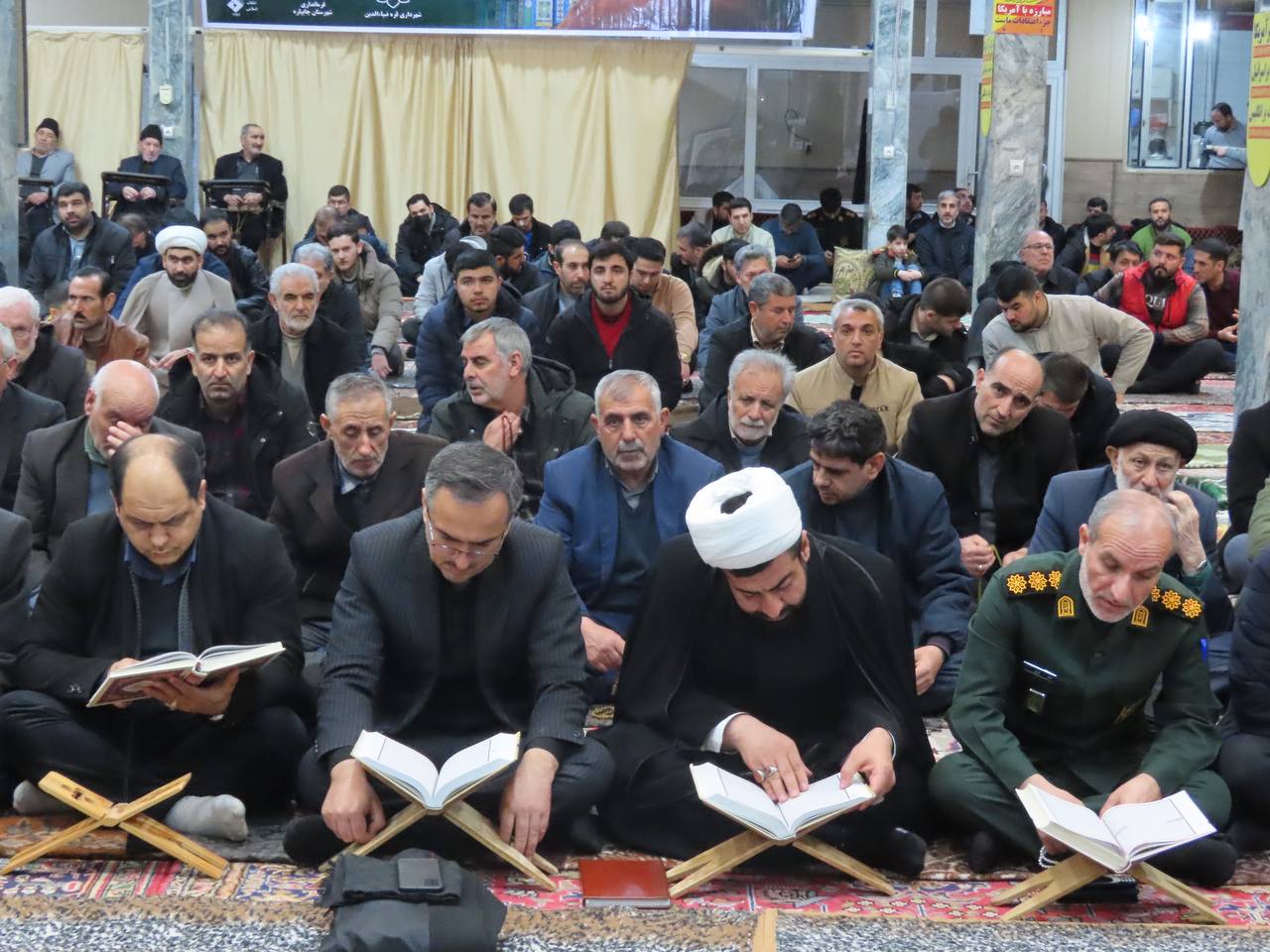 مراسم بزرگداشت شهدای مقاومت در شهرستان چایپاره