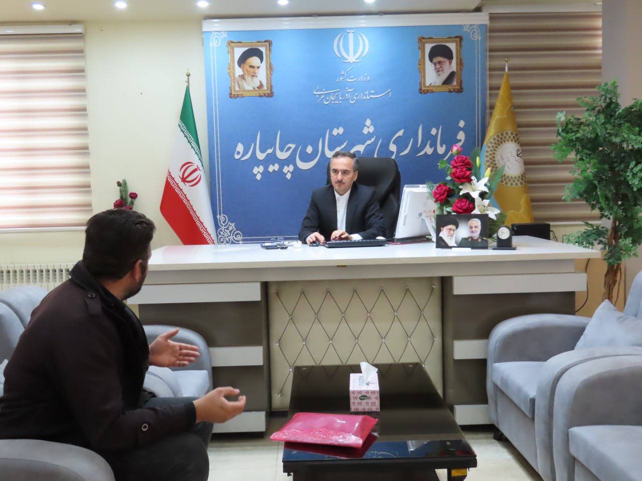 احصاء و بررسی مشکلات مردمی توسط نماینده عالی دولت در شهرستان چایپاره