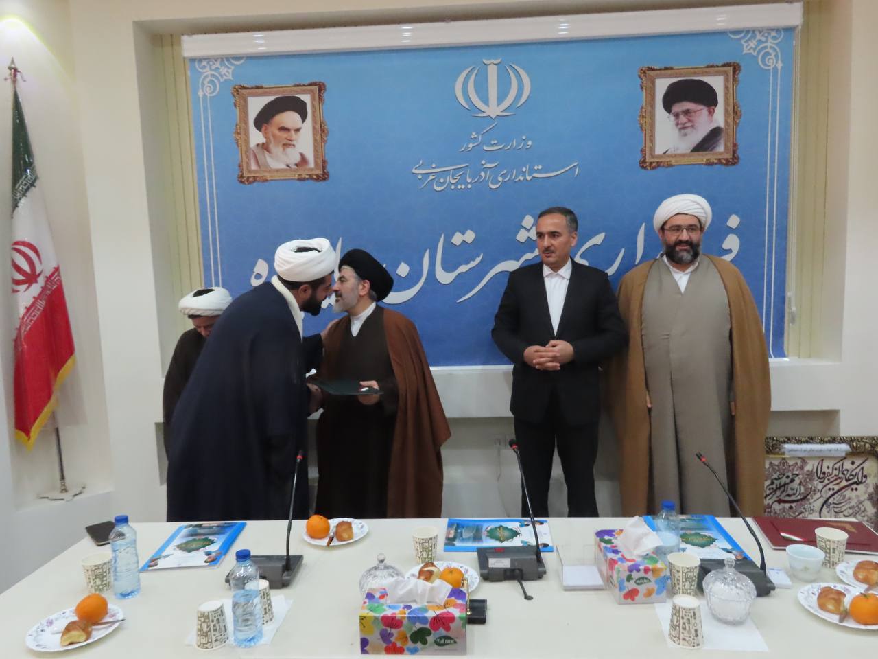 آیین تکریم و معارفه امام جمعه جدید شهرستان چایپاره