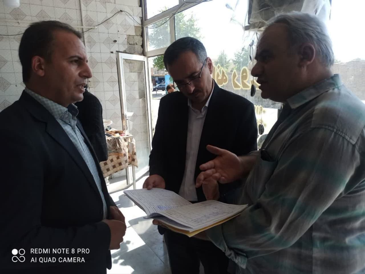 بازدید سرزده فرماندار از نانوایی های سطح شهرستان