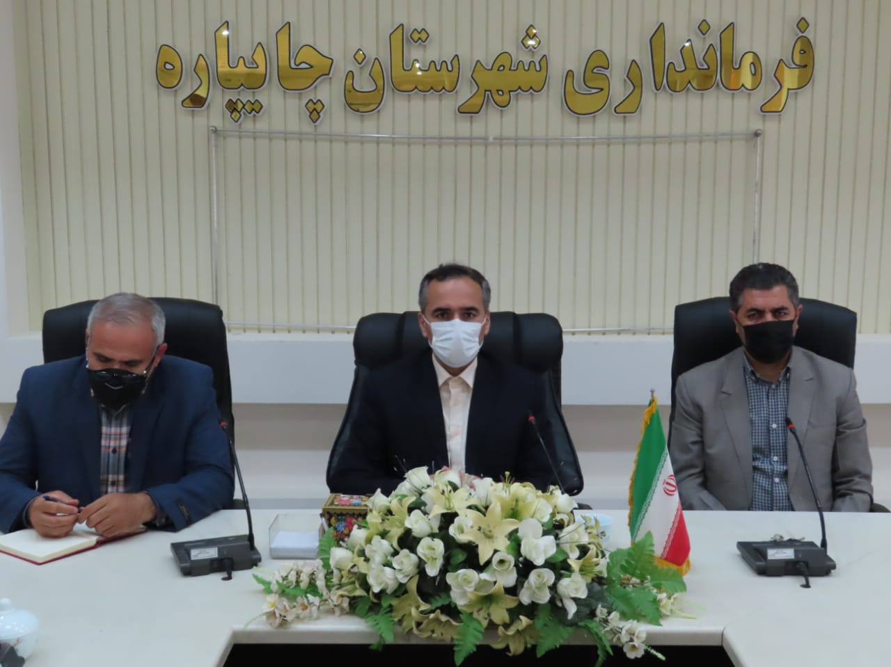 برگزاری جلسه تکریم و معارفه بخشدار مرکزی و مسئول مجتمع اداری شهرستان