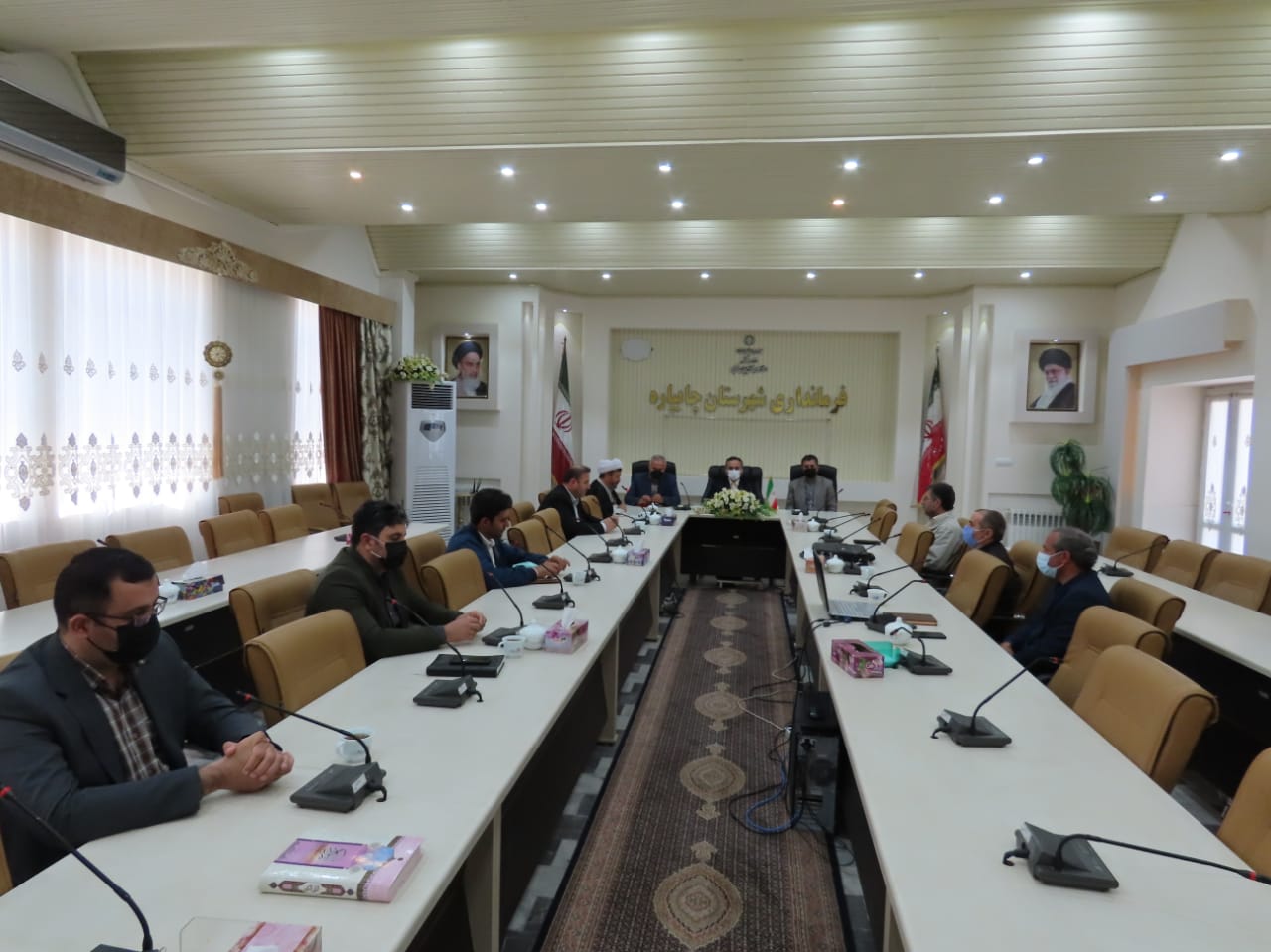 برگزاری جلسه تکریم و معارفه بخشدار مرکزی و مسئول مجتمع اداری شهرستان