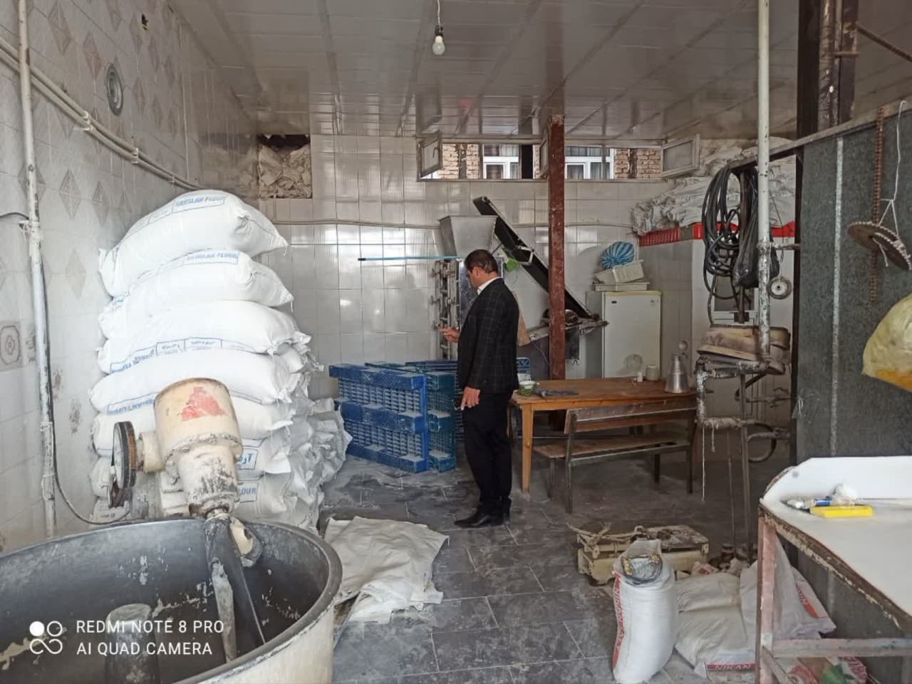 بازدید سرزده فرماندار از نانوایی های سطح شهرستان