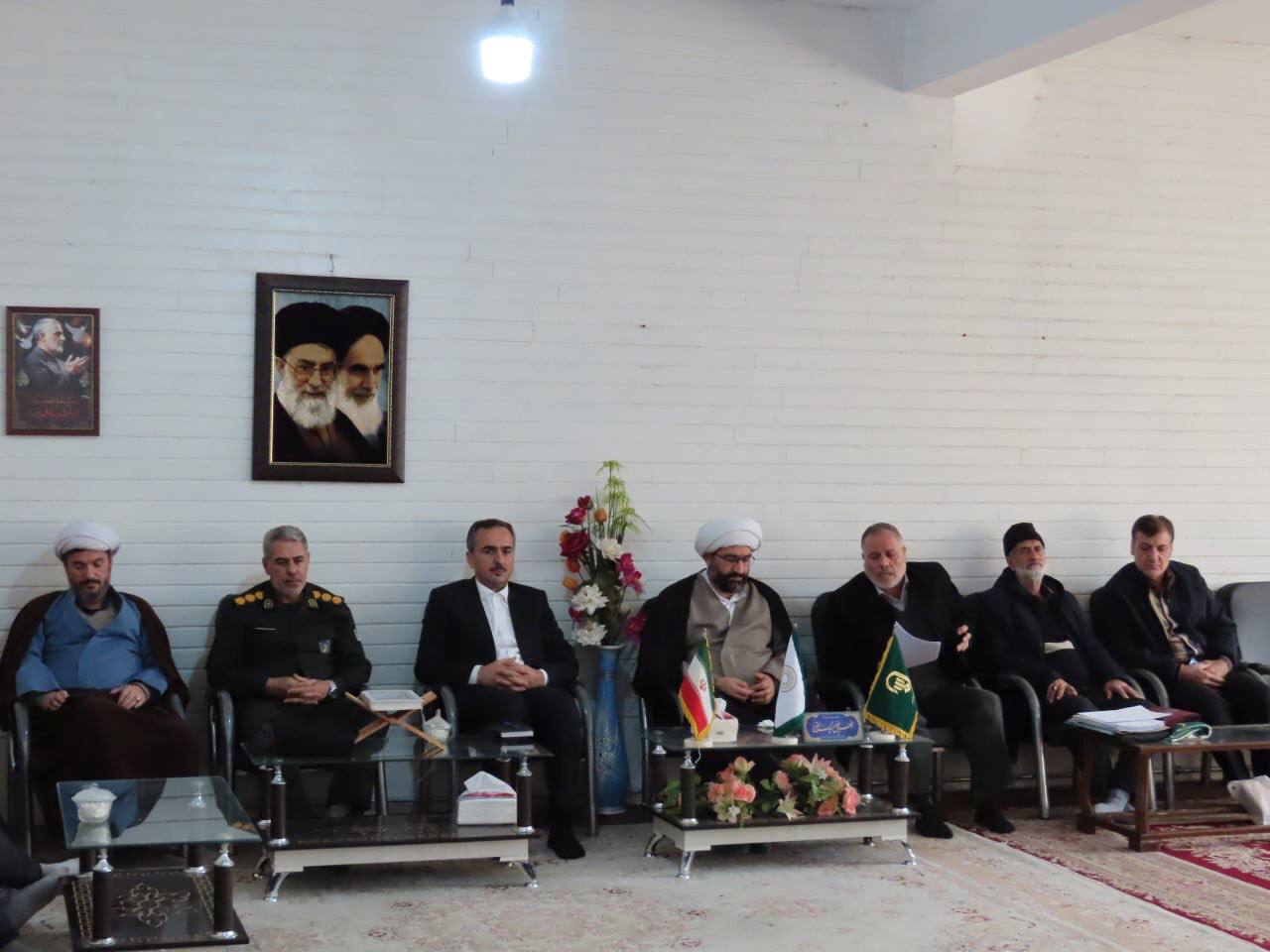 جلسه ستاد بازسازی و توسعه عتبات عالیات شهرستان چایپاره