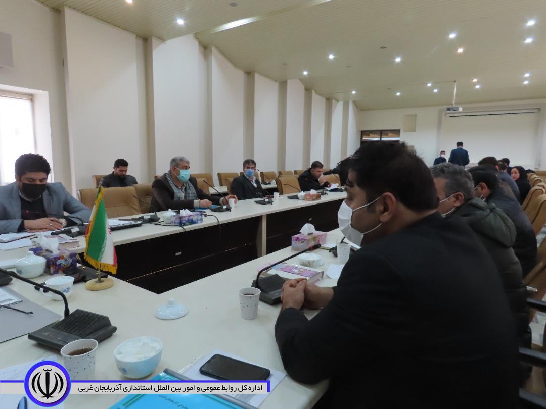 برگزاری جلسه پیگیری طرح های عمرانی و مشکلات حوزه راهداری شهرستان چایپاره با حضور مهندس ارسلان شکری مدیرکل راهداری و حمل و نقل جادهای استان آذربایجانغربی