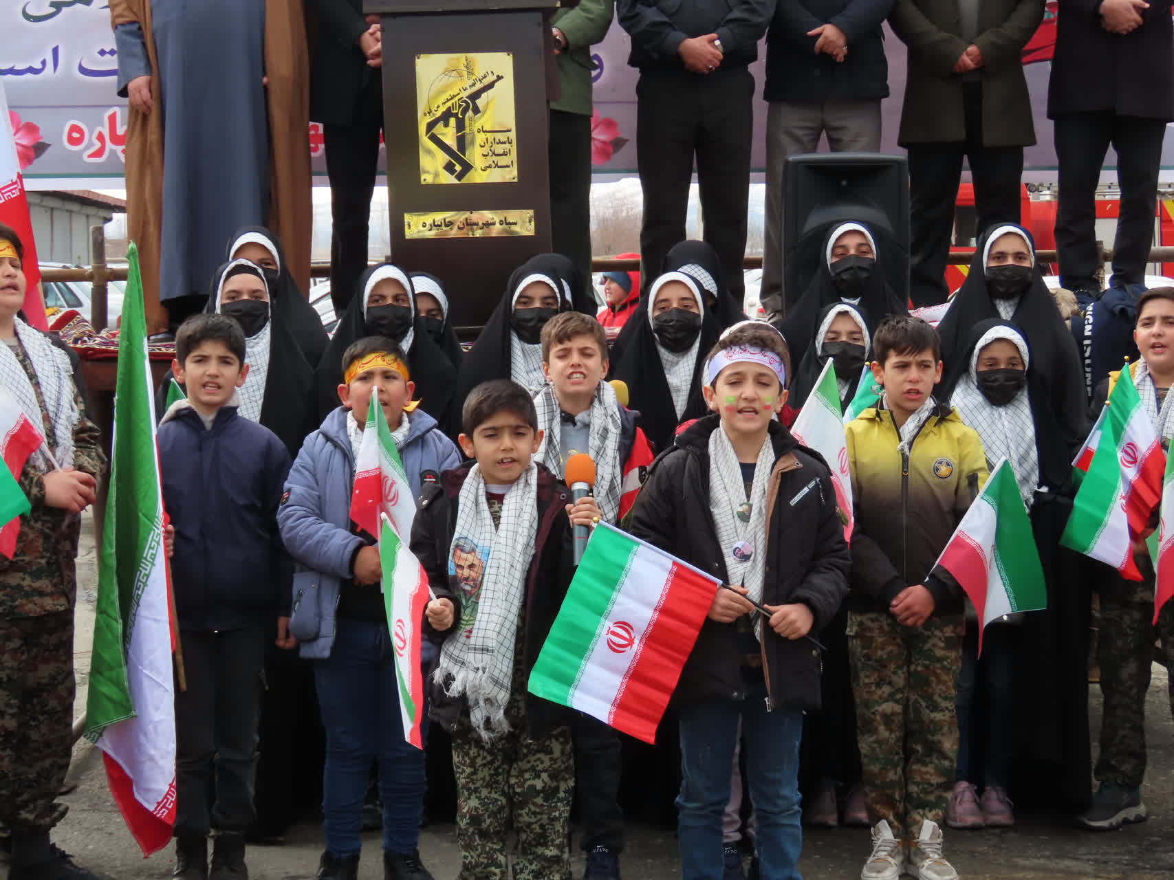 همزمان با سراسر کشور ، راهپیمایی یوم الله 22 بهمن مردم شهرستان چایپاره