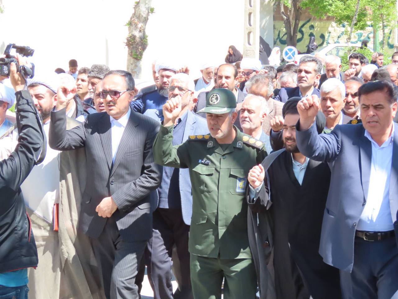 خروش مردم ولایی و انقلابی شهرستان چایپاره در حمایت از جبهه مقاومت و مردم مظلوم غزه