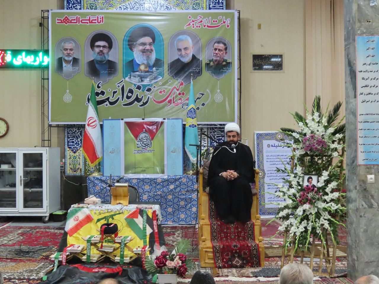 مراسم بزرگداشت شهدای مقاومت در شهرستان چایپاره