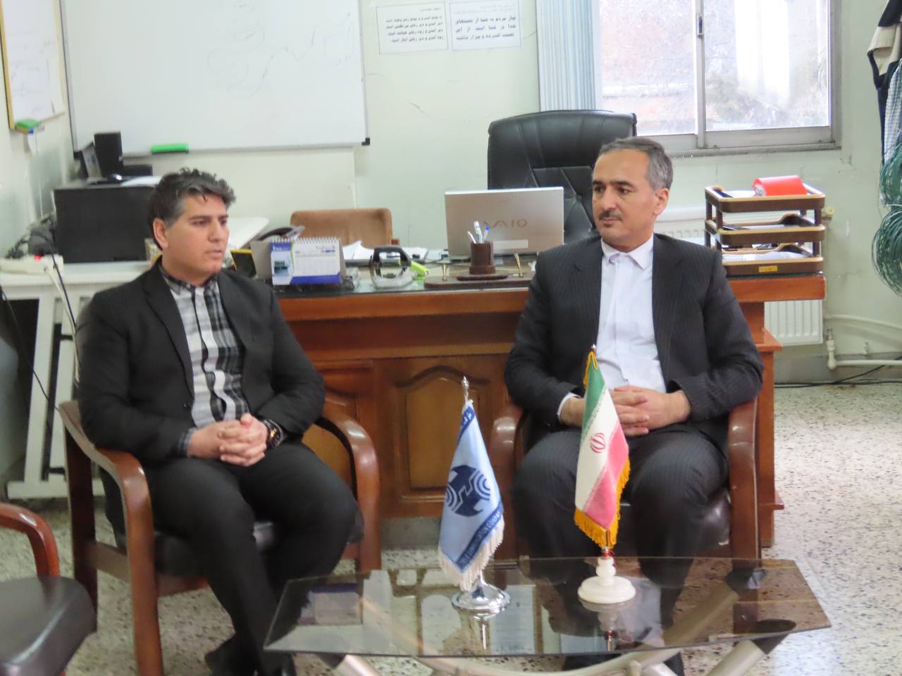 بازدید سرزده سعید شکورزاده فرماندار چایپاره از مخابرات