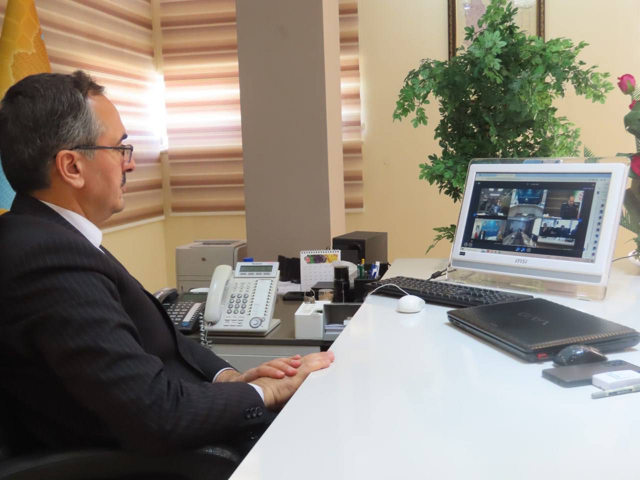 جلسه فراهم نمودن زمینه اجرایی نمودن طرح کالابرگ الکترونیکی