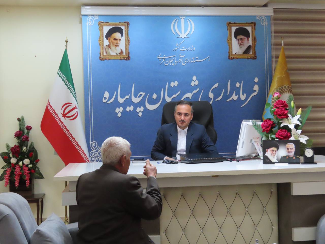 احصاء و بررسی مشکلات مردمی توسط نماینده عالی دولت در شهرستان چایپاره