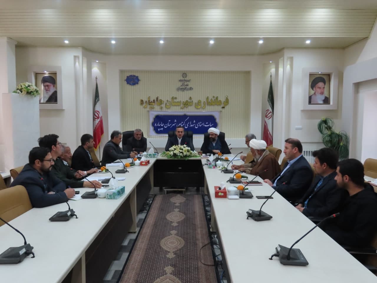 جلسه هیأت امناء شهید گمنام روستای چورس