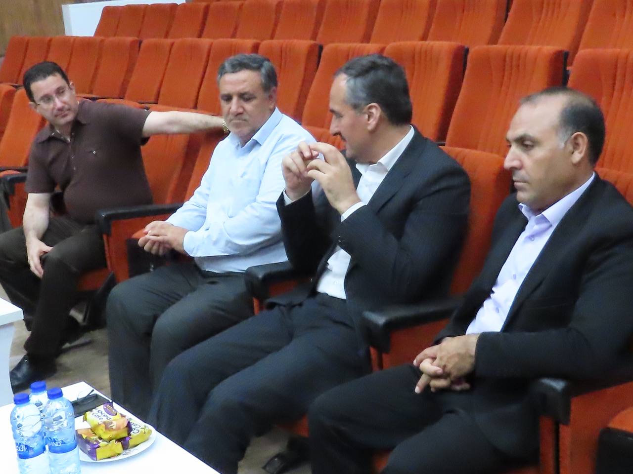 بازدید فرماندار از دوره آموزشی انجمن هنرهای نمایشی شهرستان چایپاره