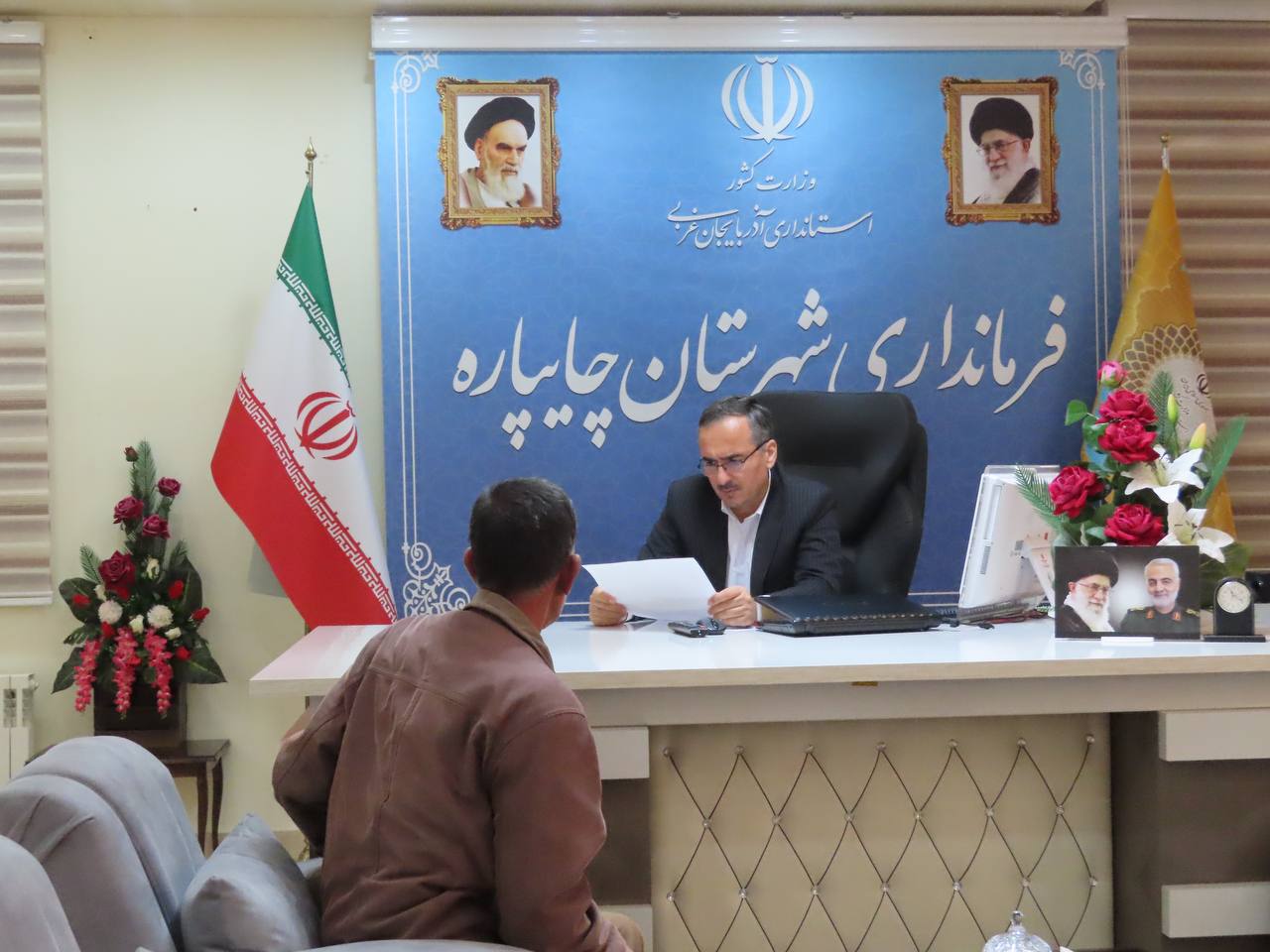 احصاء و بررسی مشکلات مردمی توسط نماینده عالی دولت در شهرستان چایپاره