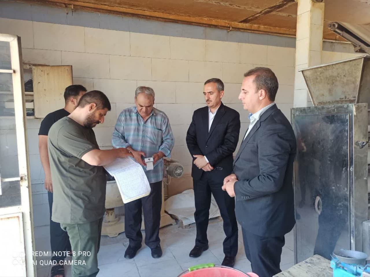 بازدید سرزده فرماندار از نانوایی های سطح شهرستان