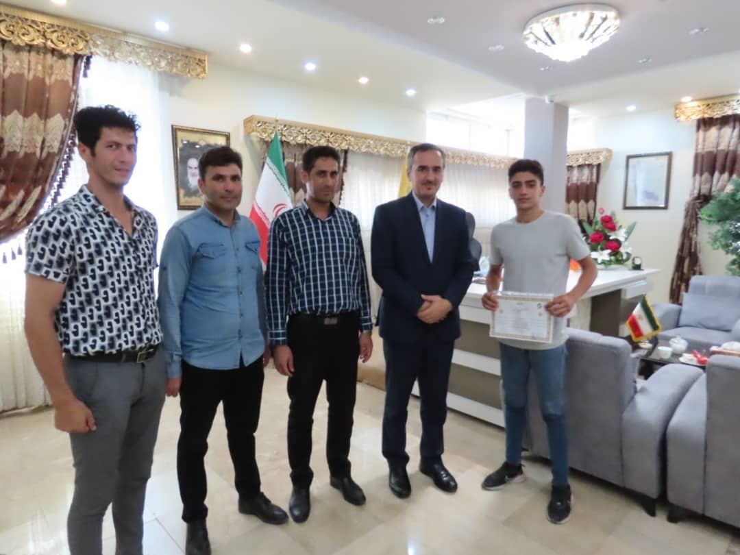 تجلیل از قهرمانان و مدال آوران شهرستان چایپاره