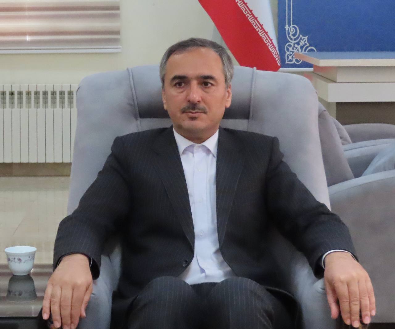 دیدار نوروزی مدیرعامل شرکت سیلو و آرد آران دشت شوط و مدیرعامل کارخانه آرد میلاد آذربایجان با فرماندار چایپاره