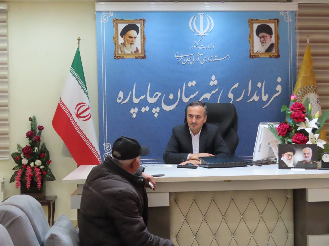 احصاء و بررسی مشکلات مردمی توسط نماینده عالی دولت در شهرستان چایپاره