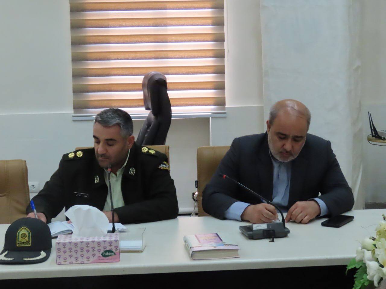 جلسه شورای هماهنگی ثبت احوال شهرستان چایپاره