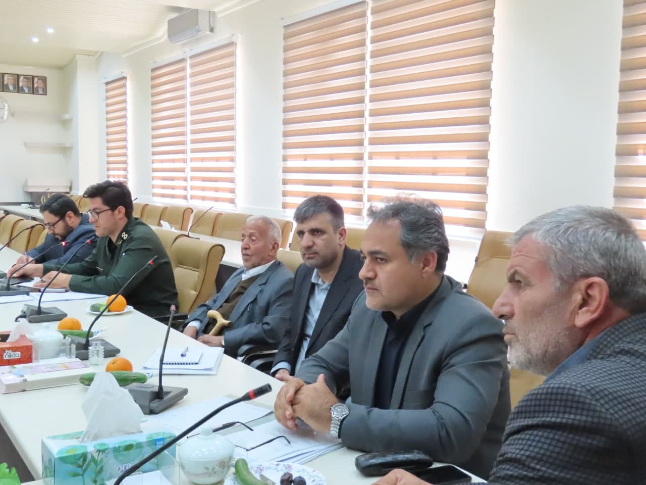 جلسه هیأت امناء شهید گمنام روستای چورس