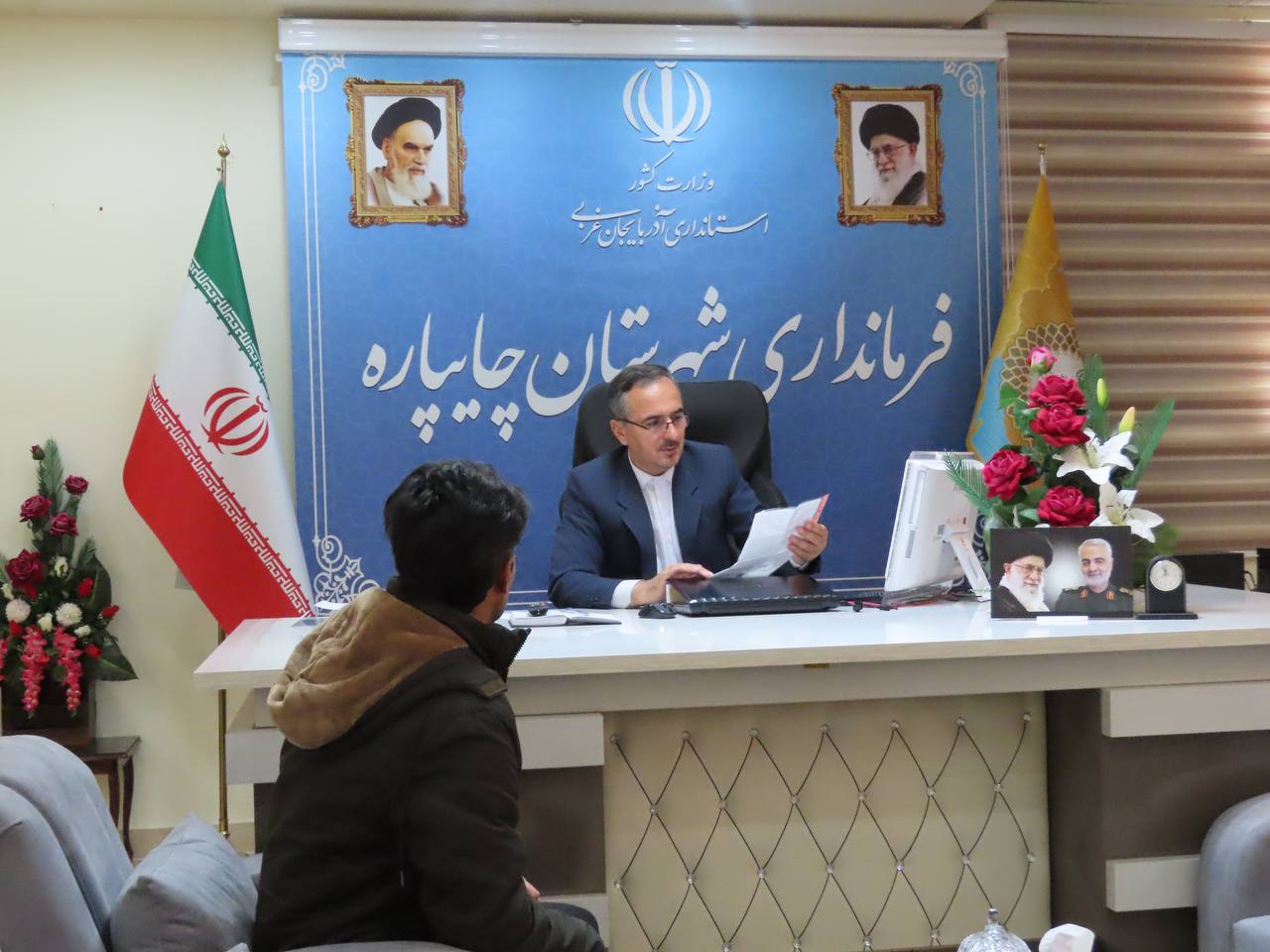 احصاء و بررسی مشکلات مردمی توسط نماینده عالی دولت در شهرستان چایپاره