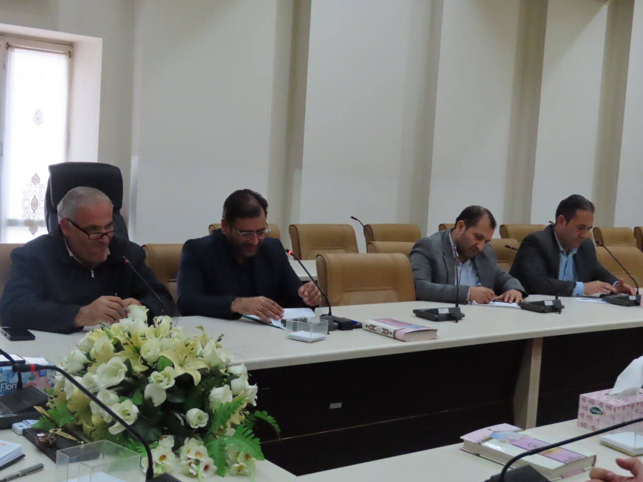 جلسه شورای هماهنگی ثبت احوال شهرستان چایپاره