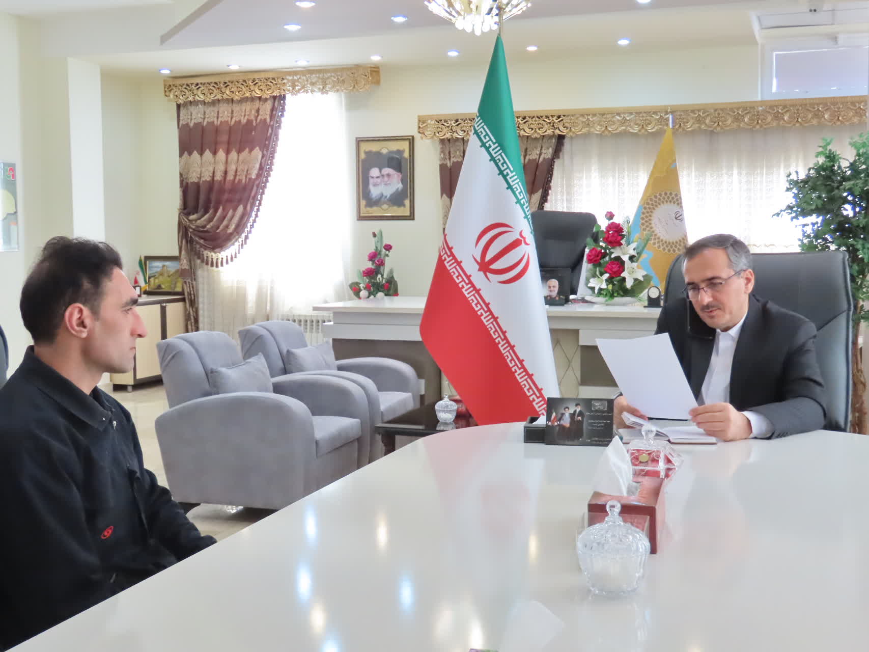 برگزاری ملاقات مردمی فرماندار شهرستان چایپاره