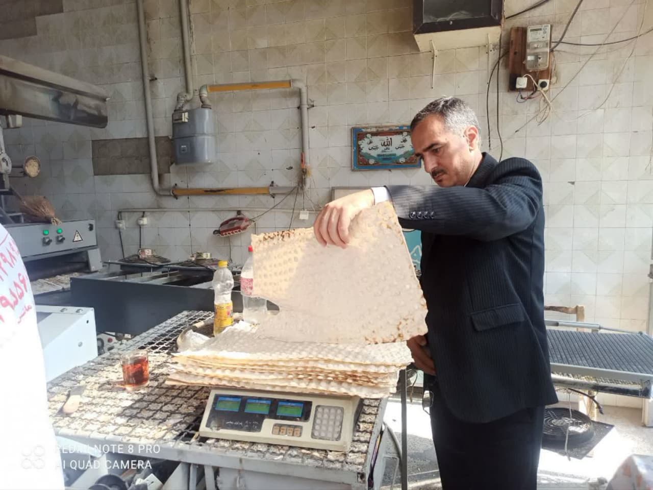 بازدید سرزده فرماندار از نانوایی های سطح شهرستان