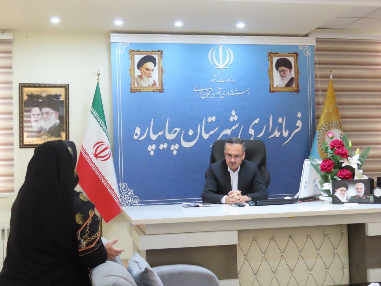 احصاء و بررسی مشکلات مردمی توسط نماینده عالی دولت در شهرستان چایپاره