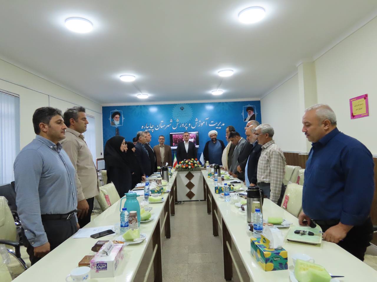 جلسه شورای آموزش و پرورش شهرستان چایپاره