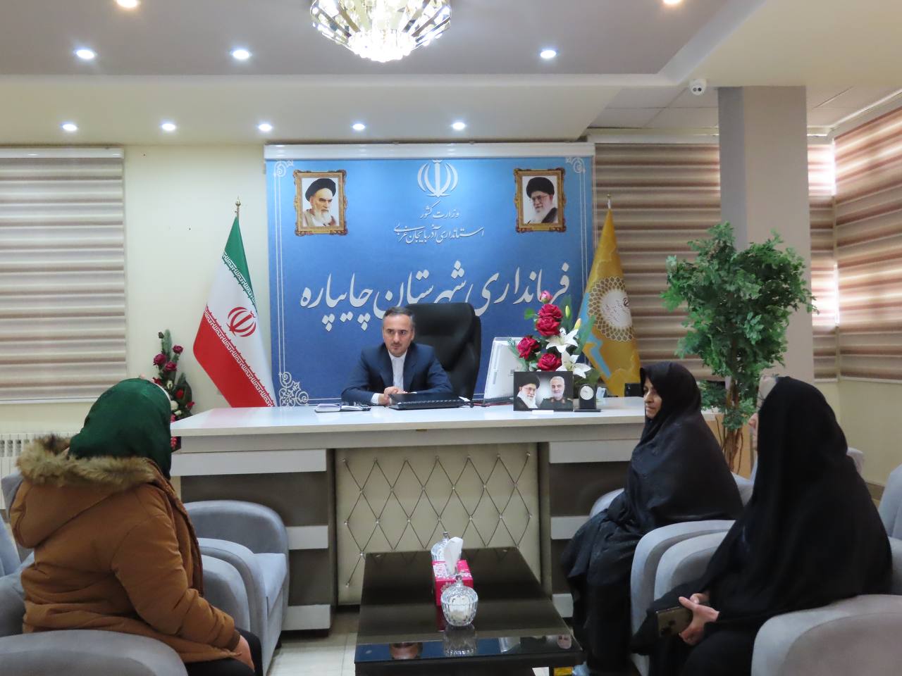 احصاء و بررسی مشکلات مردمی توسط نماینده عالی دولت در شهرستان چایپاره