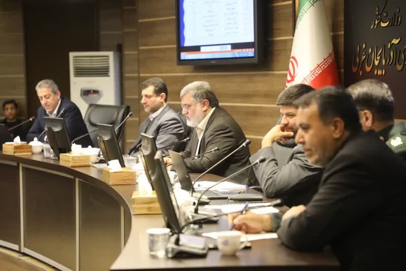 جلسه شورای راهبری ترافیک و هماهنگی خدمات سفر استان به ریاست محمدصادق معتمدیان استاندار آذربایجانغربی