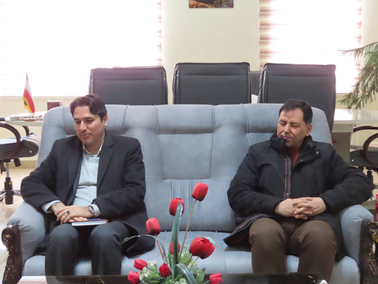 دیدار رییس کمیته امداد امام خمینی(ره) چایپاره با فرماندار شهرستان