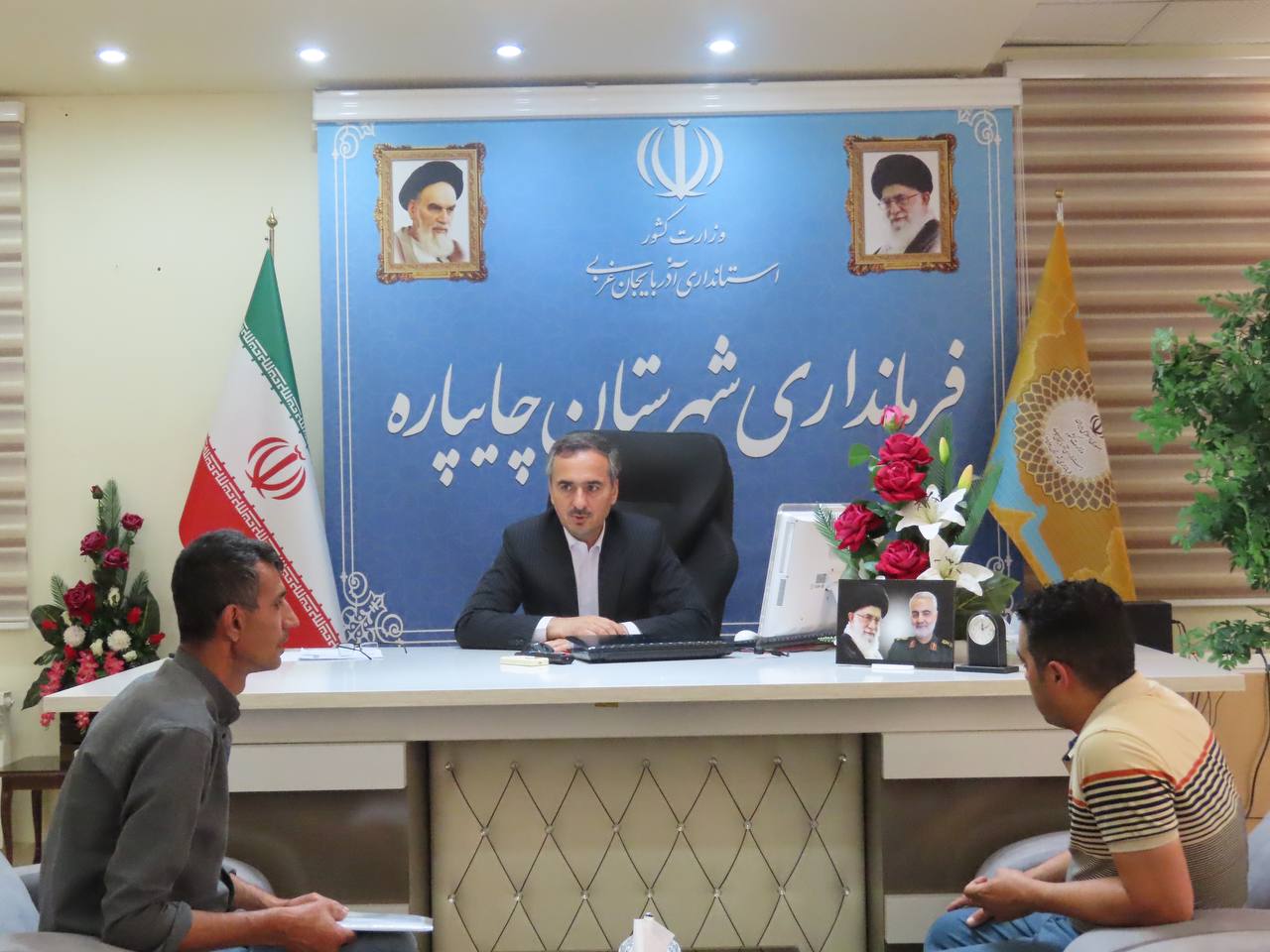 احصاء و بررسی مشکلات مردمی توسط نماینده عالی دولت در شهرستان چایپاره