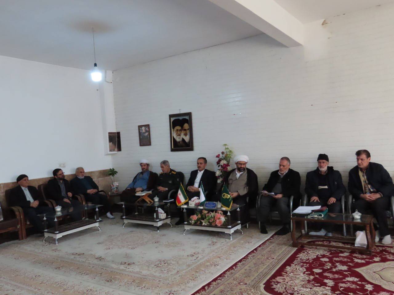 جلسه ستاد بازسازی و توسعه عتبات عالیات شهرستان چایپاره