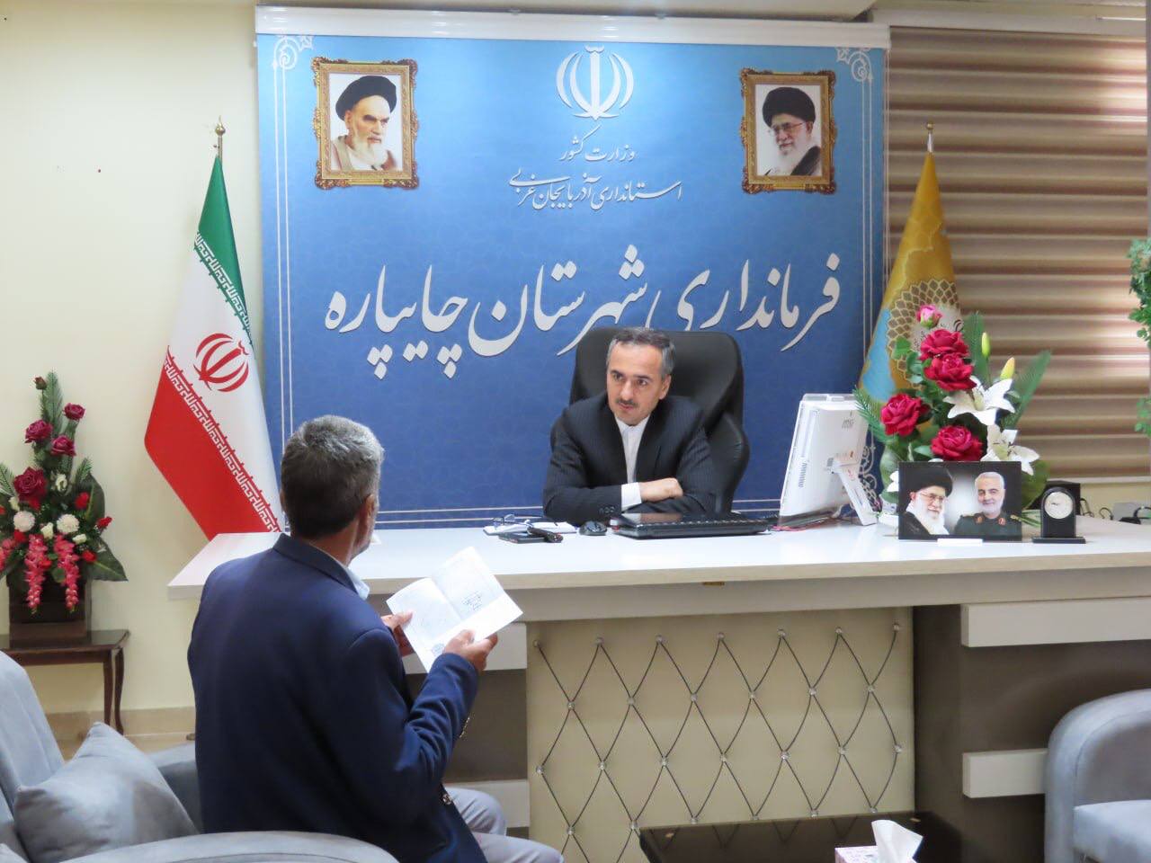 احصاء و بررسی مشکلات مردمی توسط نماینده عالی دولت در شهرستان چایپاره